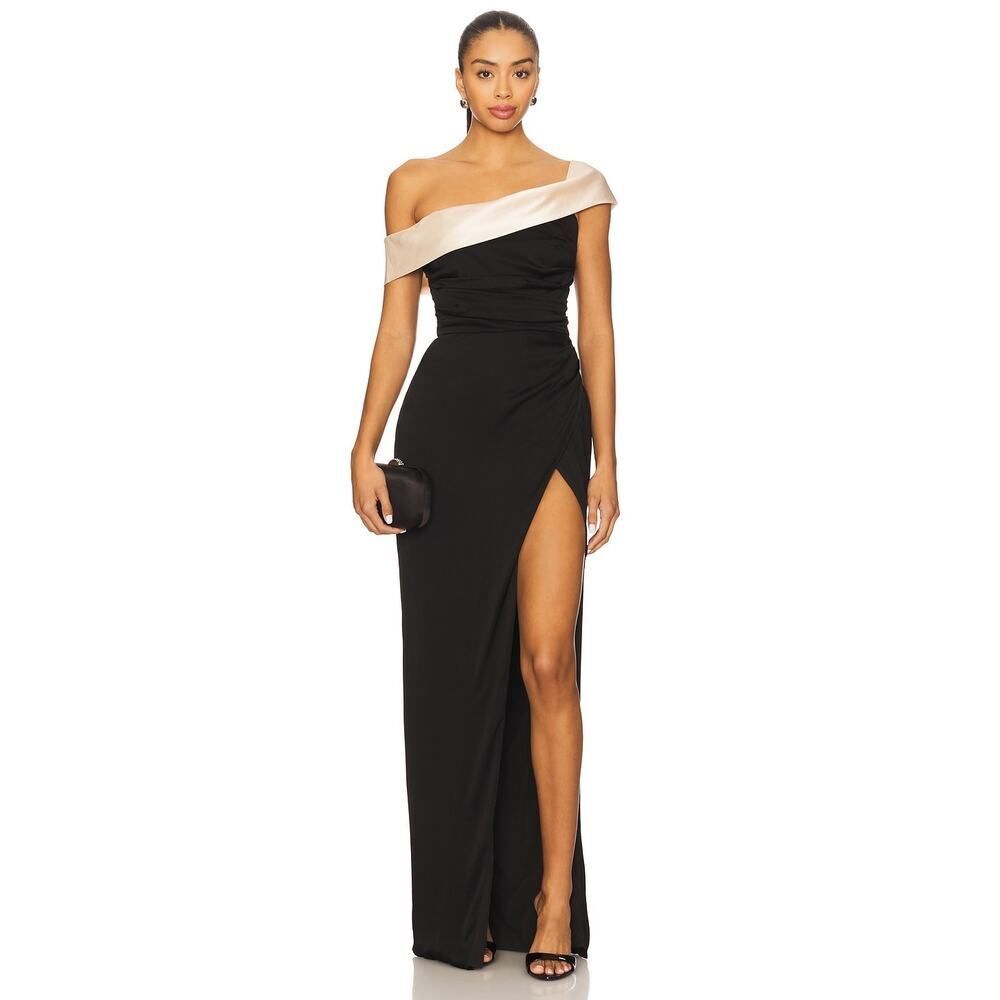 Sonya Moda Tuscany Gown Noir Crème XS
